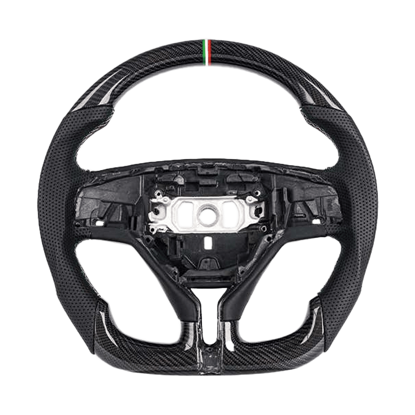 For Maserati Levante Ghibli Quattroporte 14-24 Carbon D Style Steering Wheel