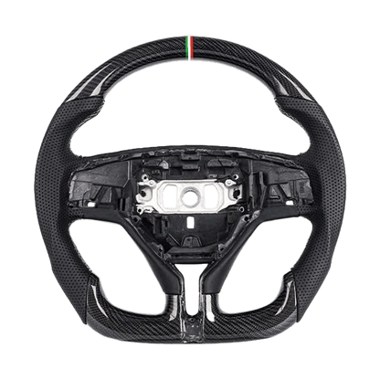 For Maserati Levante Ghibli Quattroporte 14-24 Carbon D Style Steering Wheel