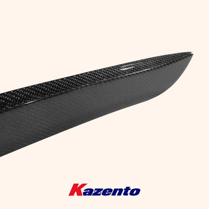 For Maserati Quattroporte 03-12 Rear Roof Spoiler Carbon Fiber Car Parts Kits Kazento Carbon Parts 车身侧板 MASE-RS-RF-QUAT-CF