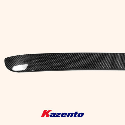 For Maserati Quattroporte 03-12 Rear Roof Spoiler Carbon Fiber Car Parts Kits Kazento Carbon Parts 车身侧板 MASE-RS-RF-QUAT-CF