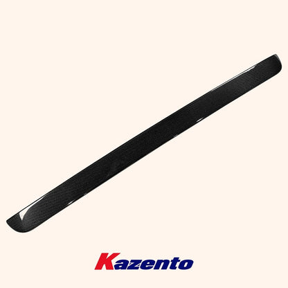For Maserati Quattroporte 03-12 Rear Roof Spoiler Carbon Fiber Car Parts Kits Kazento Carbon Parts 车身侧板 MASE-RS-RF-QUAT-CF