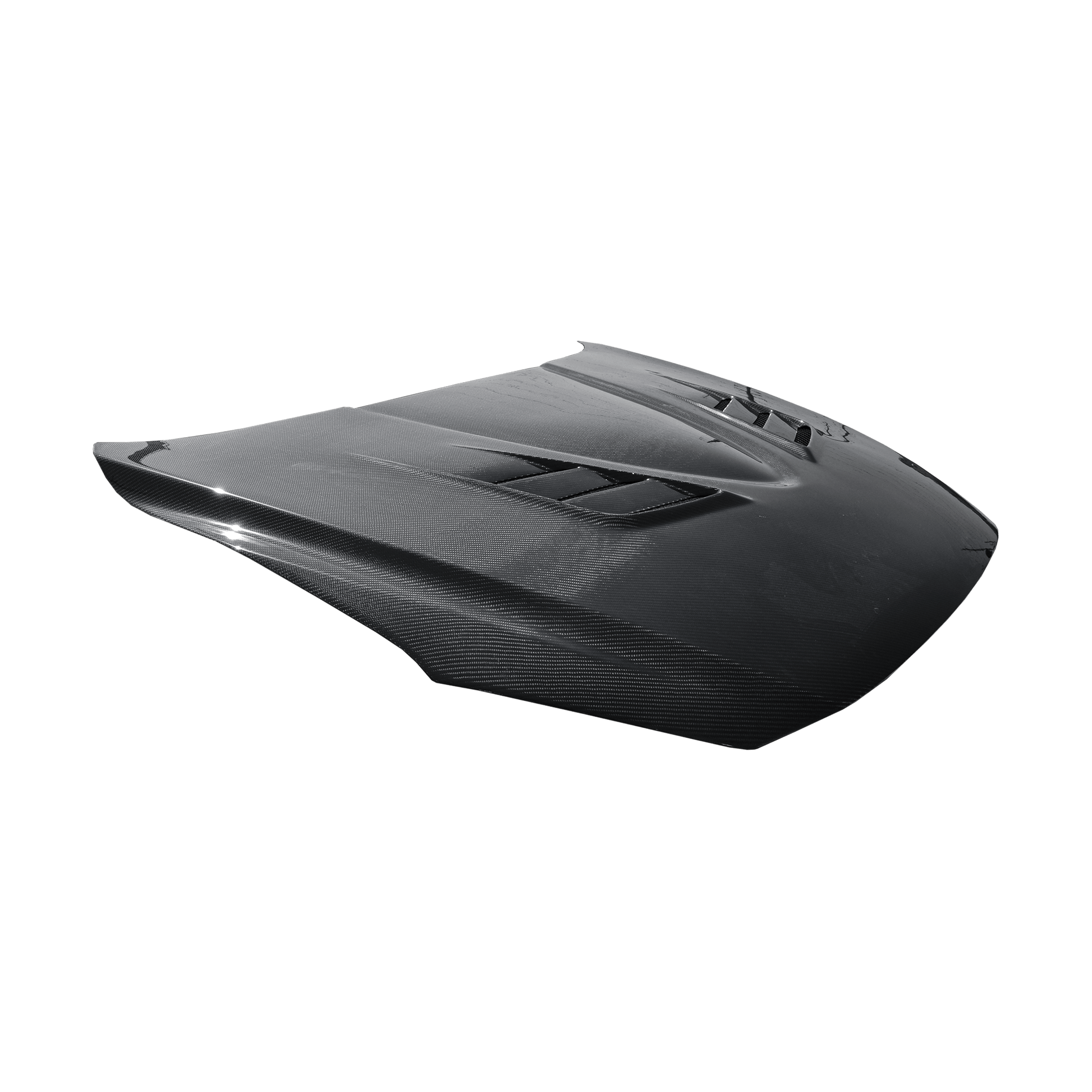 For Mazda 3 Axela 2014-16 5D Hatchback Carbon RX Style Front Vented Hood Bonnet