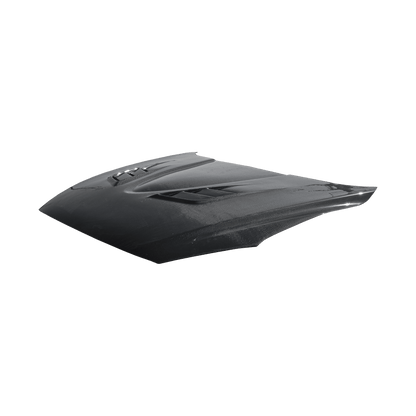 For Mazda 3 Axela 2014-16 5D Hatchback Carbon RX Style Front Vented Hood Bonnet