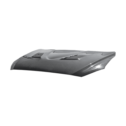 For Mazda 3 Axela 2014-16 5D Hatchback Carbon RX Style Front Vented Hood Bonnet