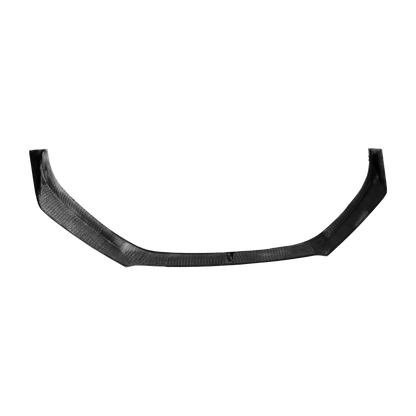 For Mazda 3 Axela 2017-18 5D Hatchback Carbon Fiber KZ Style Front Bumper Lip