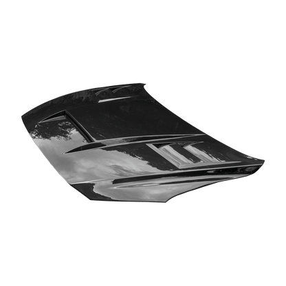 For Mazda 3 Axela 2017-18 5D Hatchback Carbon HT Front Bumper Vented Hood Bonnet