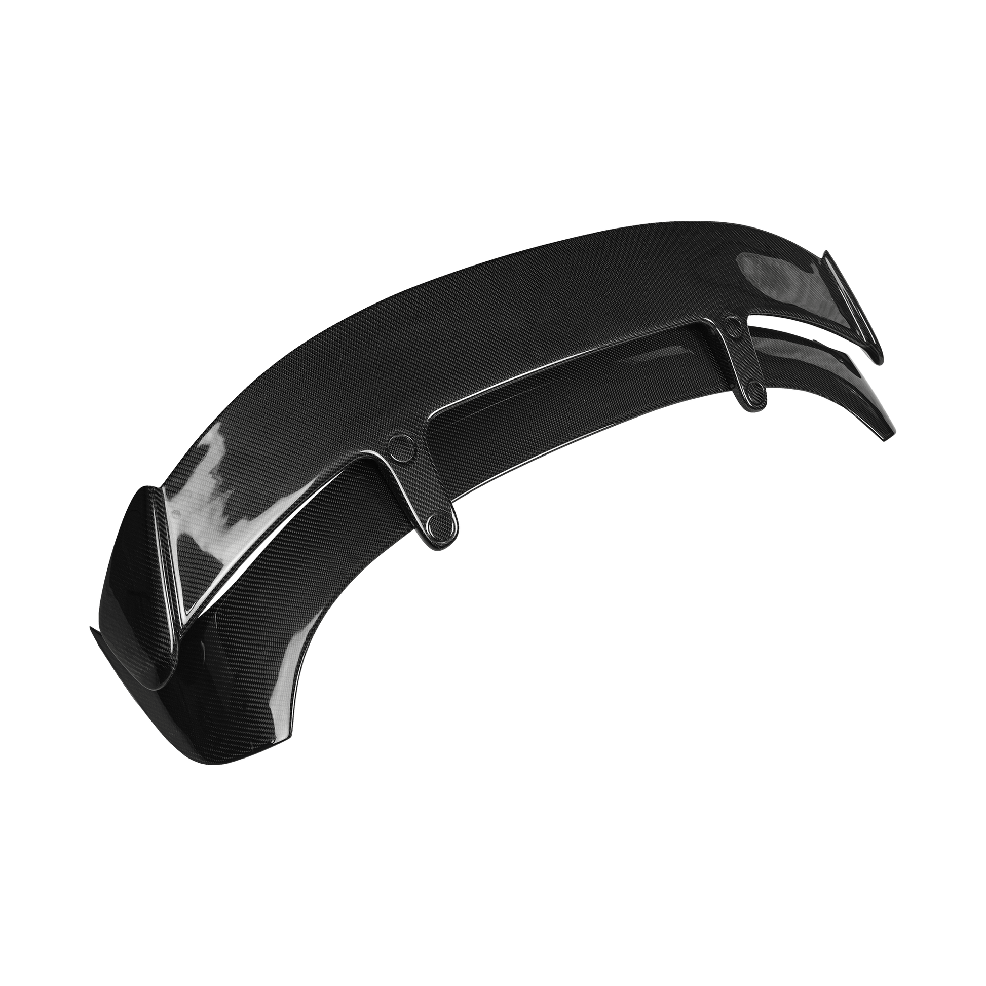 For Mazda 3 Axela 2017-18 5D Hatchback Carbon KZ Style Rear Roof Spoiler Wing