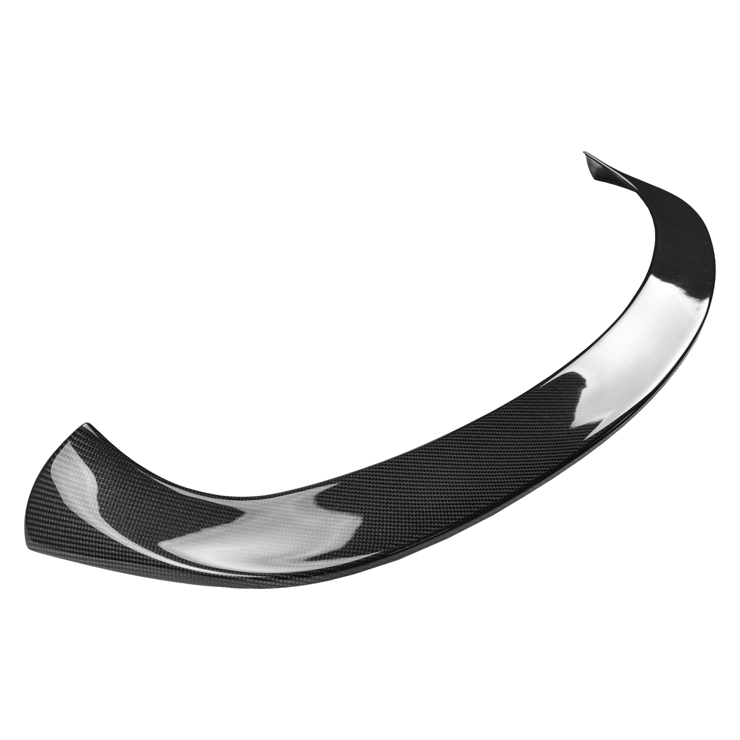 For Mazda 3 Axela 2017-18 5D Hatchback Carbon KZB Rear Roof Spoiler Wing Lip