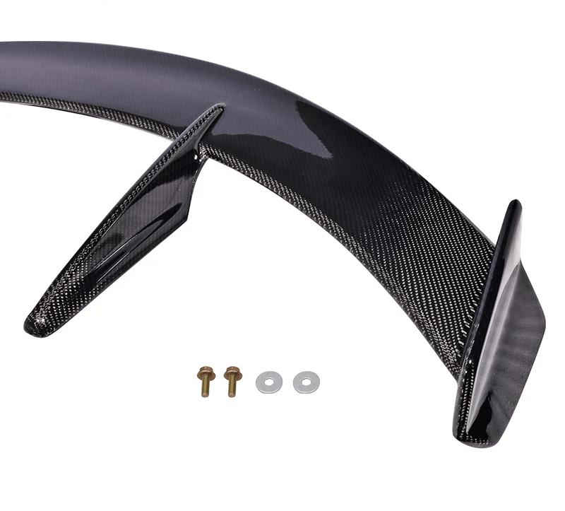 For Mazda 3 Axela 2017-18 5D Hatchback Carbon KZS Rear Roof Spoiler Wing Lip