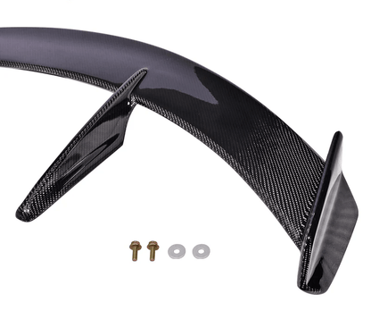 For Mazda 3 Axela 2017-18 5D Hatchback Carbon KZS Rear Roof Spoiler Wing Lip