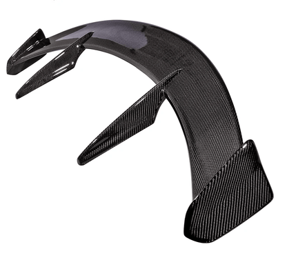 For Mazda 3 Axela 2017-18 5D Hatchback Carbon KZS Rear Roof Spoiler Wing Lip