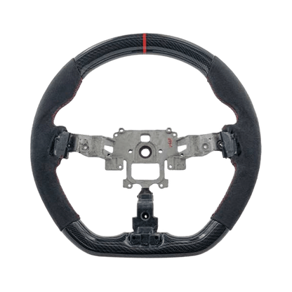 For Mazda MX-5 MX5 NC2 09-14 Carbon D Style Steering Wheel Replacement Kazento Carbon Parts Carbon Fiber MX5NC-STEERING-D-CF