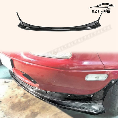 For Mazda Mx5 1989-97 Na Miata Roadster R Bunny Wide-Body Front Bumper Lip Chin Splitter Spoiler Fiber Glass Body Kits Kazento Carbon Parts 车身侧板 MX5-FL-RB-NA-FRP