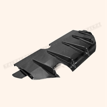 For Mazda Mx5 Miata Nd Ve-Style Rear Diffuser (With 4Pcs Metal Fitting) Carbon Fiber