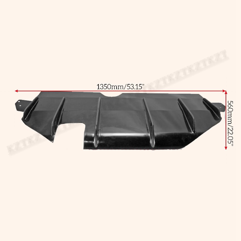 For Mazda Mx5 Miata Nd Ve-Style Rear Diffuser (With 4Pcs Metal Fitting) Fiber Glass Kazento Carbon Parts 车身侧板 MX5-DIF-VE-ND&-FRP