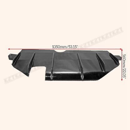 For Mazda Mx5 Miata Nd Ve-Style Rear Diffuser (With 4Pcs Metal Fitting) Fiber Glass Kazento Carbon Parts 车身侧板 MX5-DIF-VE-ND&-FRP