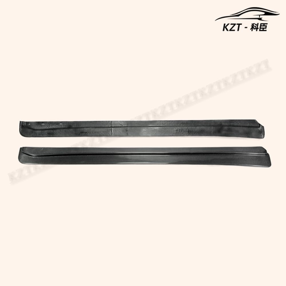 For Mazda Mx5 Na Roadster Fd Style Side Skirt Extension Rocker Panels Side Part Carbon Fiber Body Kit Replacement Kazento Carbon Parts 车身侧板 MX5-SSX-FD-CF