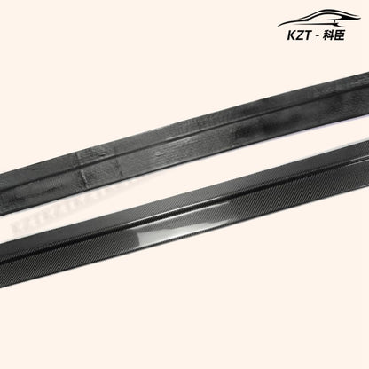 For Mazda Mx5 Na Roadster Fd Style Side Skirt Extension Rocker Panels Side Part Carbon Fiber Body Kit Replacement Kazento Carbon Parts 车身侧板 MX5-SSX-FD-CF
