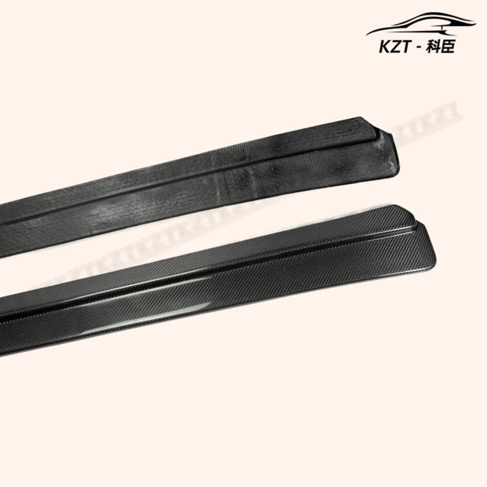 For Mazda Mx5 Na Roadster Fd Style Side Skirt Extension Rocker Panels Side Part Carbon Fiber Body Kit Replacement Kazento Carbon Parts 车身侧板 MX5-SSX-FD-CF
