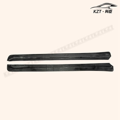 For Mazda Mx5 Na Roadster Fd Style Side Skirt Extension Rocker Panels Side Part Carbon Fiber Body Kit Replacement Kazento Carbon Parts 车身侧板 MX5-SSX-FD-CF