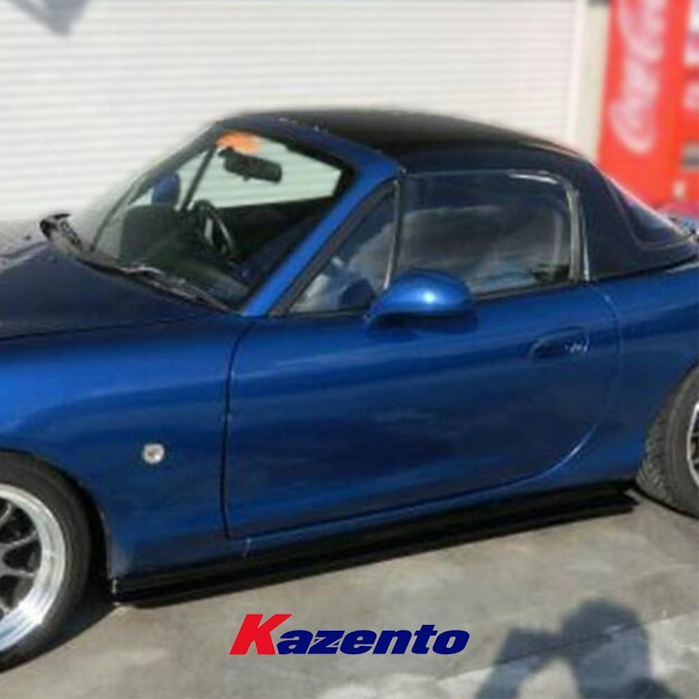 For Mazda Mx5 Nb Roadster Epa Type Side Step Rocker Panels Side Part Fiber Glass Body Kit Replacement Kazento Carbon Parts 车身侧板 MX5-SSX-EPA-NB-FRP