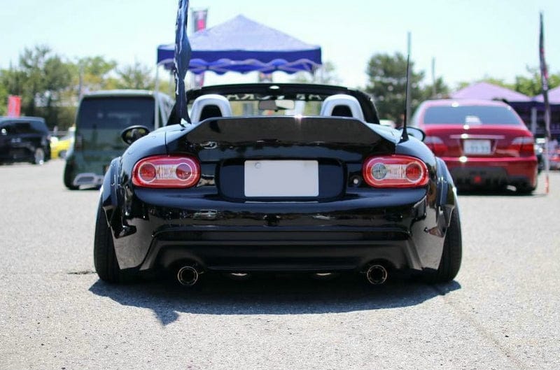For Mazda Mx5 Nc Ncec Roster Miata Epa Rear Duckbill Spoiler Wing (Soft Top Only) Carbon Fiber Car Body Parts Kits