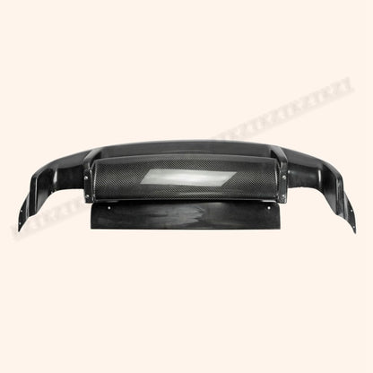 For Mazda Mx5 Nc Ncec Roster Miata Gvn Style Rear Diffuser With Centre Flap 3Pcs Partial Carbon Fiber(Under Line) Kazento Carbon Parts 车身侧板 MX5-DIF-GVN-NC-P32