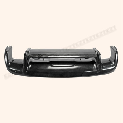 For Mazda Mx5 Nc Ncec Roster Miata Gvn Style Rear Diffuser With Centre Flap 3Pcs Partial Carbon Fiber(Under Line)
