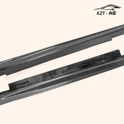 For Mazda Mx5 Nc Ncec Roster Miata Gvn Style Side Skirt Rocker Panels Side Part Carbon Fiber Body Kit Replacement Kazento Carbon Parts 车身侧板 MX5-SS-GVN-NC-CF