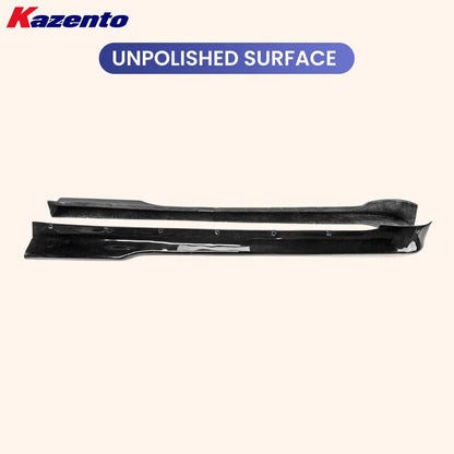 For Mazda Mx5 Nc Ncec Roster Miata Stanceworkz Wide Side Skirt (2Pcs) Rocker Panels Side Part Fiber Glass Body Kit Replacement Kazento Carbon Parts 车身侧板 MX5-SS-SW-NC-FRP