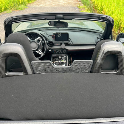 For Mazda MX5 ND Soft Top Only Rear Seat Rollbars Cover 2016-2026