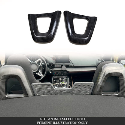For Mazda MX5 ND Soft Top Only Rear Seat Rollbars Cover 2016-2026