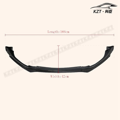 For Mazda Mx5 Nd5Rc Miata Roadster Esq Style Front Bumper Lip Chin Splitter Spoiler Carbon Fiber Body Kits Kazento Carbon Parts 车身侧板 MX5-FL-ND-ESQ-CF