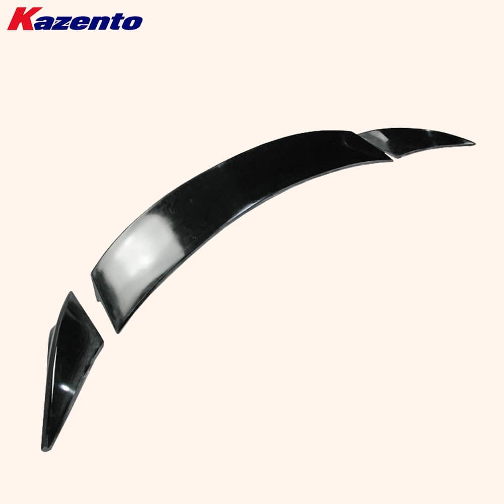 For Mazda Mx5 Nd5Rc Miata Roadster Esq Style Rear Spoiler (3 Pcs, Softtop Only) Fiber Glass Universal Wing For Car Vehicle Black Body Parts Kits