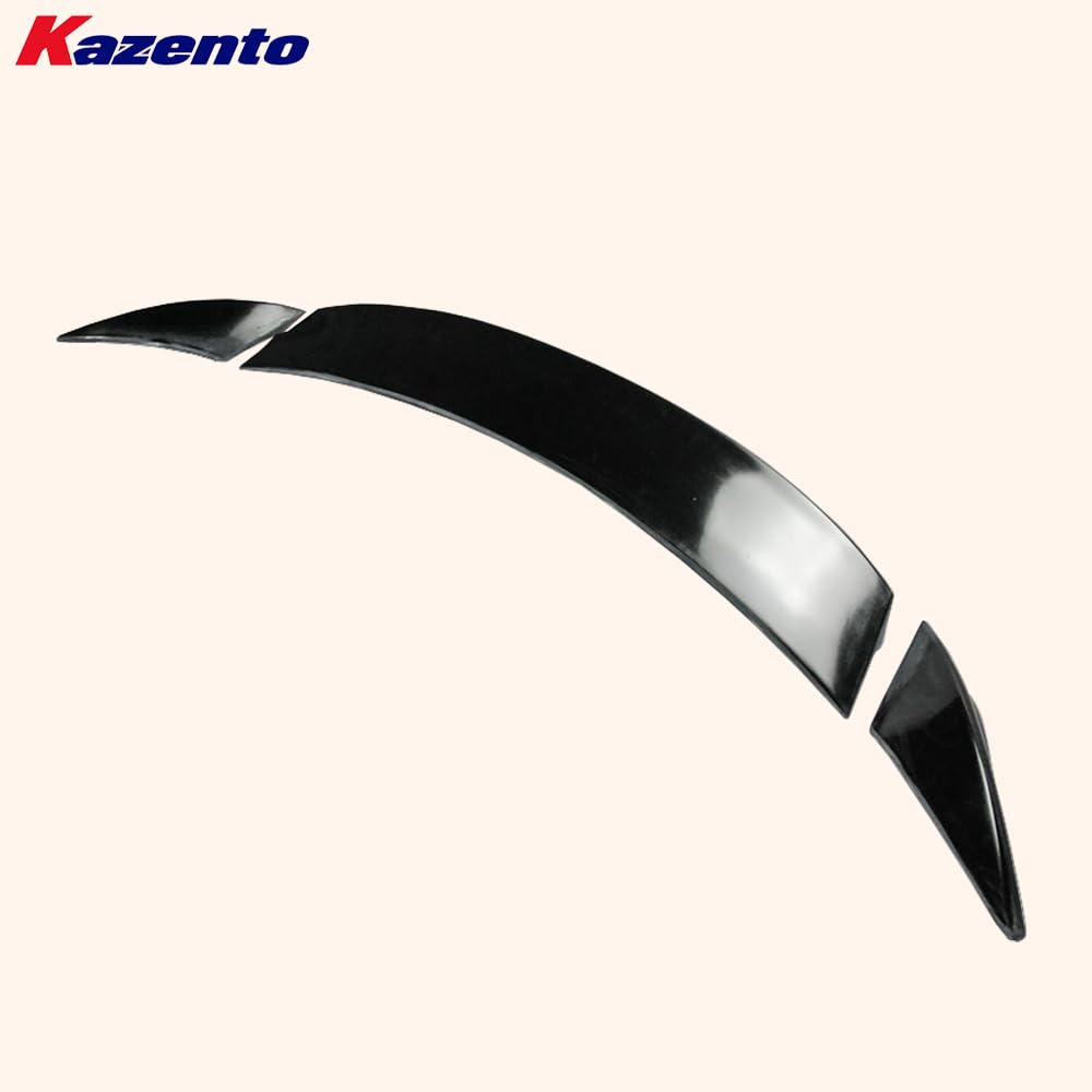 For Mazda Mx5 Nd5Rc Miata Roadster Esq Style Rear Spoiler (3 Pcs, Softtop Only) Fiber Glass Universal Wing For Car Vehicle Black Body Parts Kits