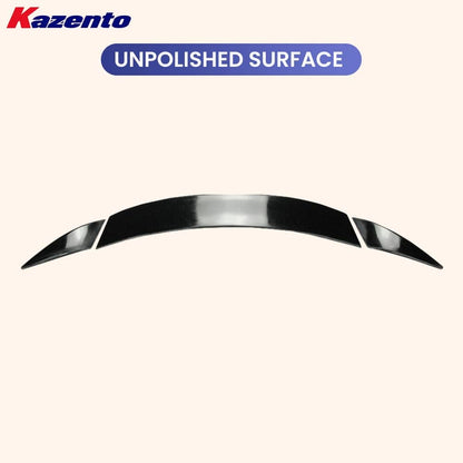 For Mazda Mx5 Nd5Rc Miata Roadster Esq Style Rear Spoiler (3 Pcs, Softtop Only) Fiber Glass Universal Wing For Car Vehicle Black Body Parts Kits