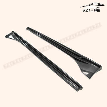 For Mazda Mx5 Nd5Rc Miata Roadster Esq Style Side Skirt Rocker Panels Side Part Carbon Fiber Body Kit Replacement