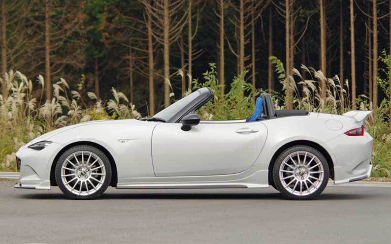 For Mazda Mx5 Nd5Rc Miata Roadster Esq Style Side Skirt Rocker Panels Side Part Fiber Glass Body Kit Replacement Kazento Carbon Parts 车身侧板 Fiber Glass (Unpaint) MX5-SS-ND-ESQ-FRP