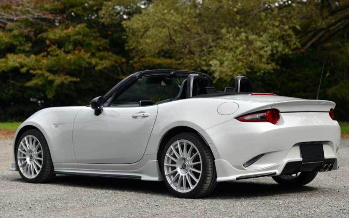 For Mazda Mx5 Nd5Rc Miata Roadster Esq Style Side Skirt Rocker Panels Side Part Fiber Glass Body Kit Replacement Kazento Carbon Parts 车身侧板 Fiber Glass (Unpaint) MX5-SS-ND-ESQ-FRP