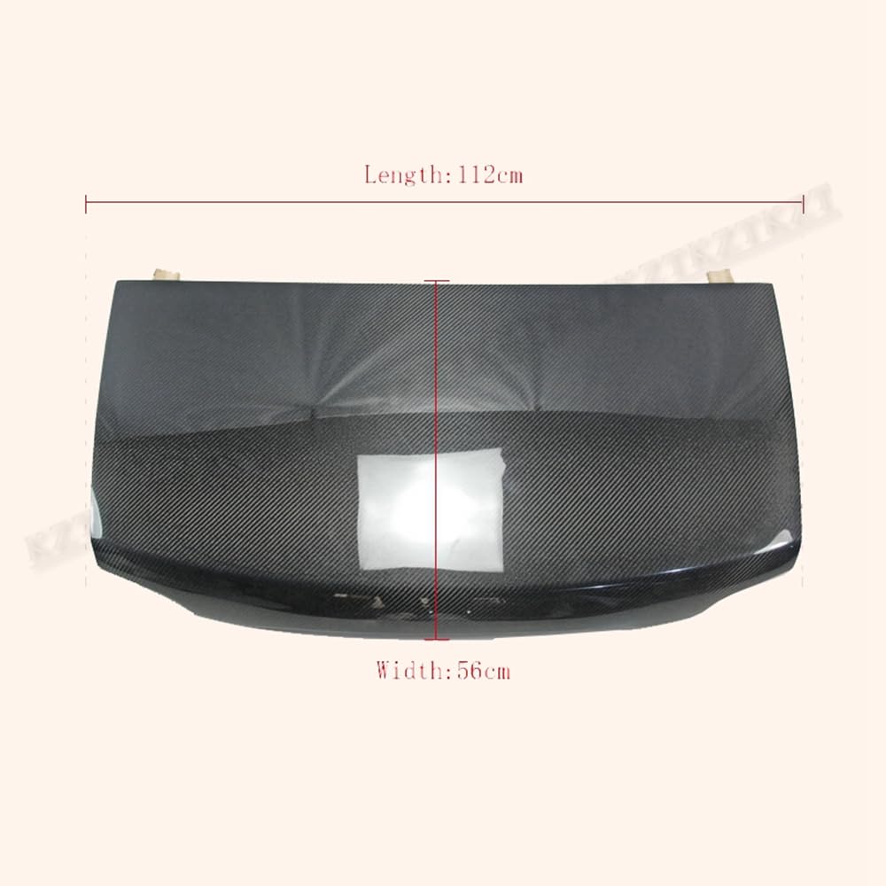 For Mazda Mx5 Roaster Miata Nc Rear Trunk (Soft Top Only) Carbon Fiber