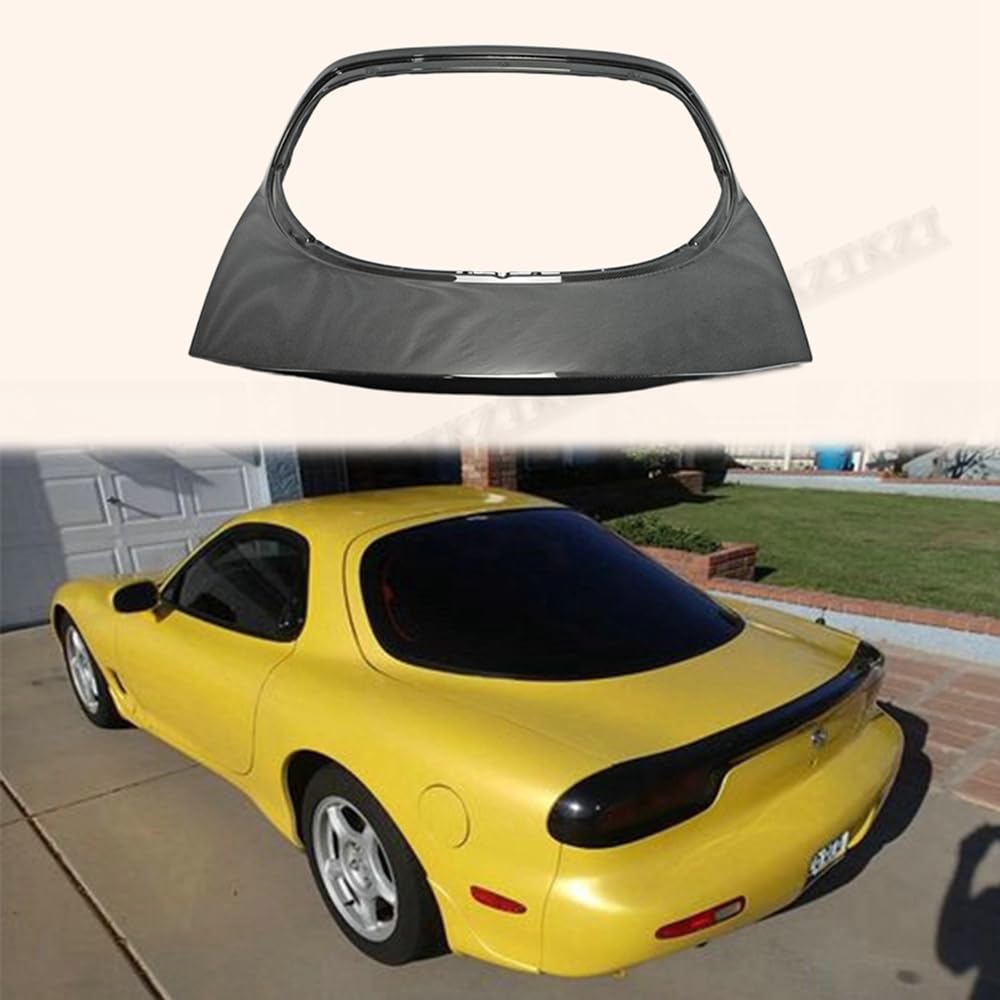 For Mazda Oem Rear Trunk For Mazda Rx7 Fd Carbon Fiber Kazento Carbon Parts 车身侧板 RX7-TRUNK-OE-CF
