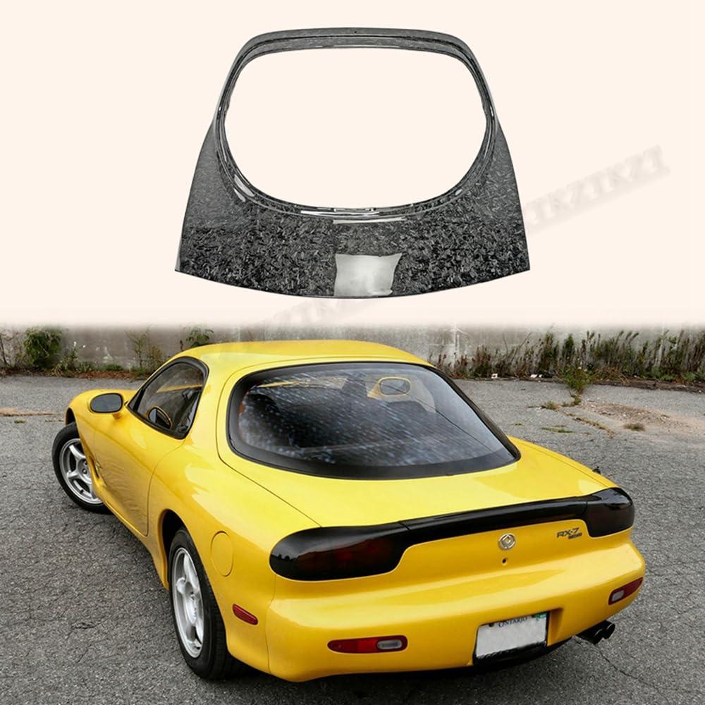 For Mazda Oem Rear Trunk For Mazda Rx7 Fd Carbon Fiber Forged Looks Kazento Carbon Parts 车身侧板 RX7-TRUNK-OE-FCF