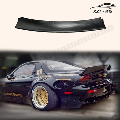 For Mazda Rx-7 Fd Rb Style Rear Spoiler Fiber Glass Universal Wing For Car Vehicle Body Parts Kits Kazento Carbon Parts 车身侧板 FD3S-RS-RB-FRP