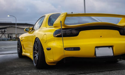 For Mazda RX-7 FD RX7 FD3S Mazdaspeed Rear Spoiler End Cap