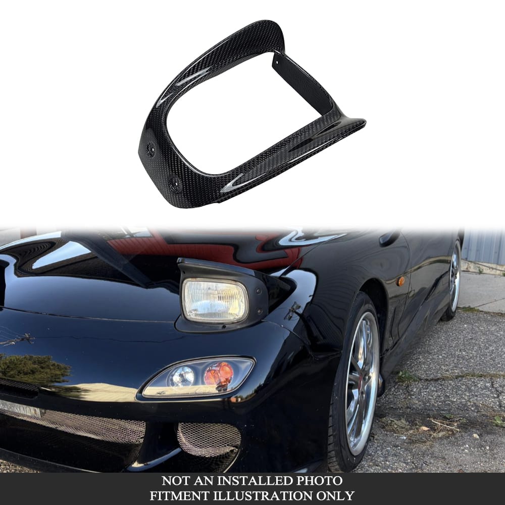For Mazda RX-7 RX7 FD3S Front Inner Headlight Cover Trim Left Side