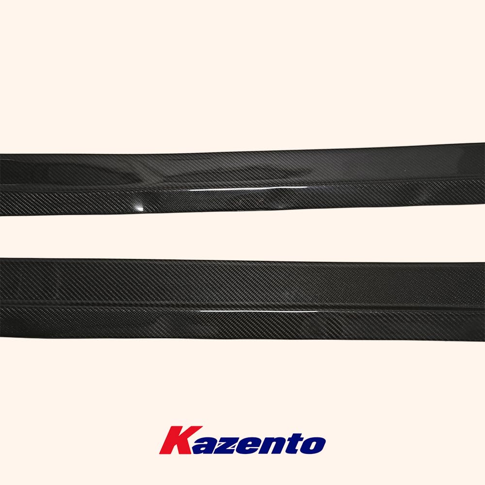 For Mazda Rx7 Fd Feed Style Side Skirt Add On Rocker Panels Side Part Carbon Fiber Body Kit Replacement