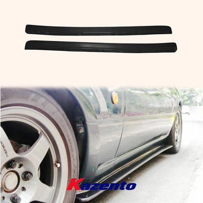 For Mazda Rx7 Fd Feed Style Side Skirt Add On Rocker Panels Side Part Carbon Fiber Body Kit Replacement