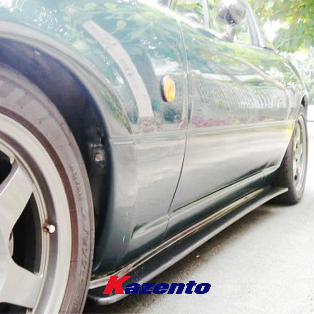 For Mazda Rx7 Fd Feed Style Side Skirt Add On Rocker Panels Side Part Carbon Fiber Body Kit Replacement