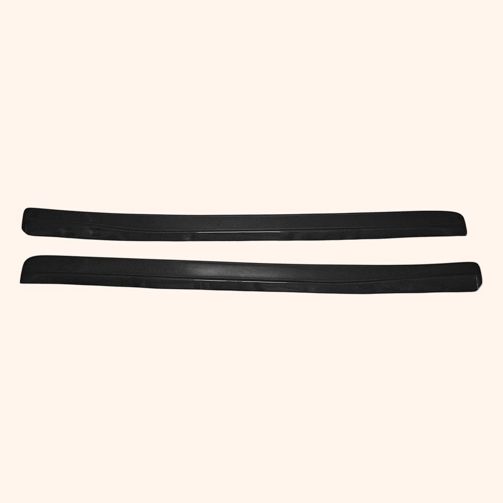 For Mazda Rx7 Fd Feed Style Side Skirt Add On Rocker Panels Side Part Carbon Fiber Body Kit Replacement