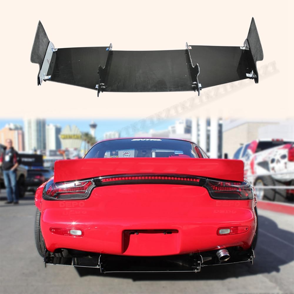 For Mazda Rx7 Fd Rb Rear Bumper Under Diffuser Fiber Glass Kazento Carbon Parts 车身侧板 FD3S-DIF-RB-FRP